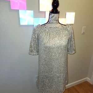 Sparkly  sequin venus dress